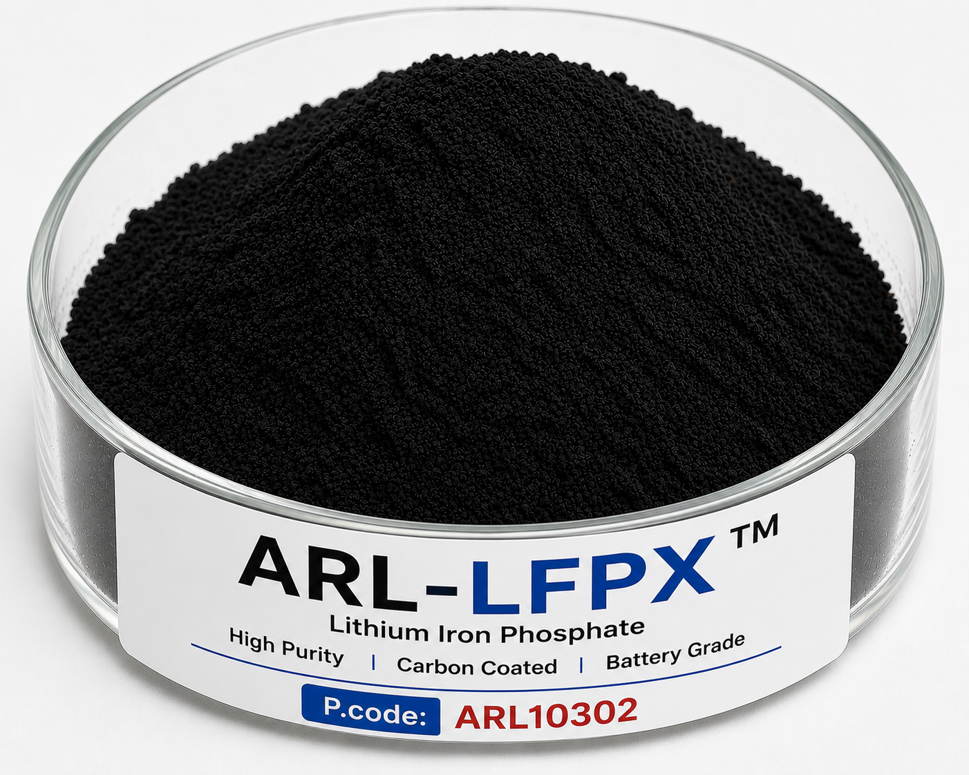 Lithium Iron(II) Phosphate Carbon Coated (LFP-C), 99%